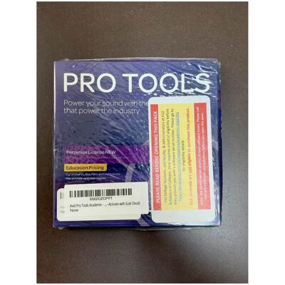 Avid Pro Tools Perpetual License EDU Avid Pro Tools Perpetual License EDU