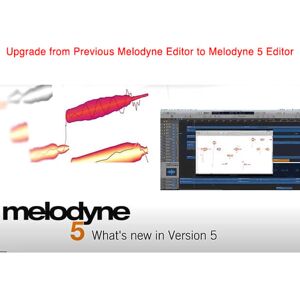 Celemony Melodyne 5 Editor upgrade from Editor