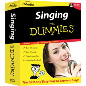eMedia Singing For Dummies - Mac 10.5 to 10.14, 32-bit