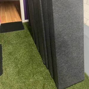 2025 Charcoal Grey Acoustic Panel P1