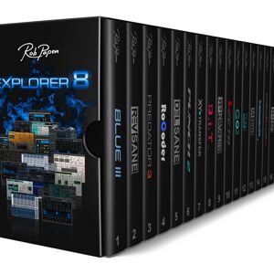 Rob Papen 11-15-22. New Rob Papen eXplorer-8 Bundle Software M...