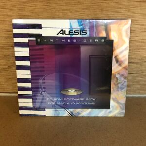 Alesis Synthesizer CD Software (Mac and Windows)