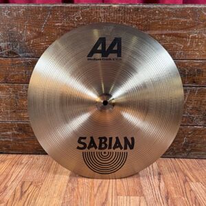 Sabian 16" Sabian AA Medium Crash Cymbal 1246g *Video Demo*