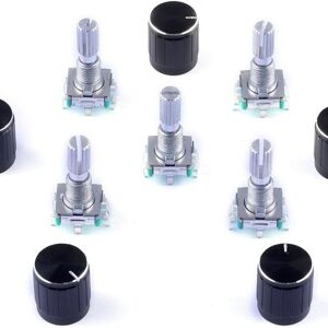 Unbranded 5Pcs 360 Degree Rotary Encoder Code Switch Digital P...