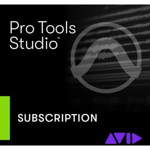 2024 Avid Pro Tools Studio 1 Year Subscription - NEW