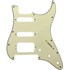 Ploutone Floyd Rose Strat HSS Pickguard - 11-hole - 3-Ply Mint...