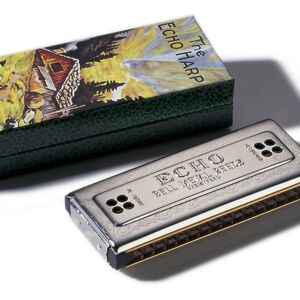 Hohner Echo Harp 2 X 32 54/64 Tremolo Harmonica Key of C/G