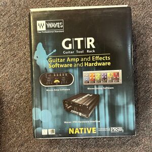 Waves GTR Guitar Amp and Effects Software and Hardware