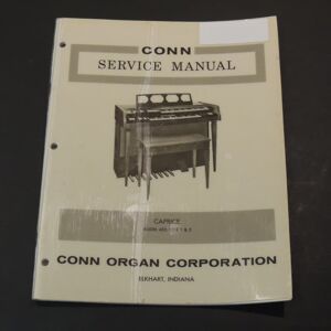 Conn Caprice Model 432 Type 1 & 2 Service Manual