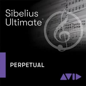 Sibelius Ultimate Perpetual with 1 Year Updates and Support Di...