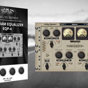 Nomad Factory New Factory ASP Program Equalizer EQP-4 Software...