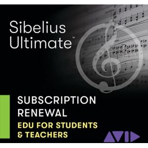 Sibelius Ultimate 1-Year Sub Renewal Education DLD Code Only