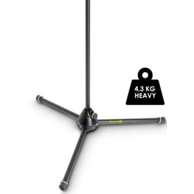 Gravity MS 4322 B Heavy Duty Microphone Stand, Tripod, 2-Point... Gravity MS 4322 B Heavy Duty Microphone Stand, Tripod, 2-Point...