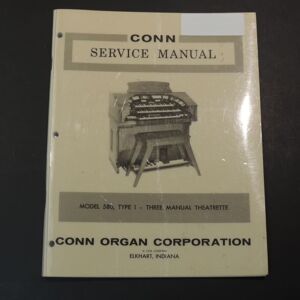 Conn Model 580 Type 1 Service Manual