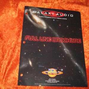 2002 Galaxy Audio Full Line Sales Product Brochure