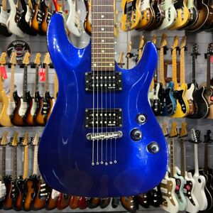 Schecter OMEN 6 DIAMOND SERIES BLUE