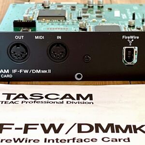 2015 TASCAM If-FW DM MKII