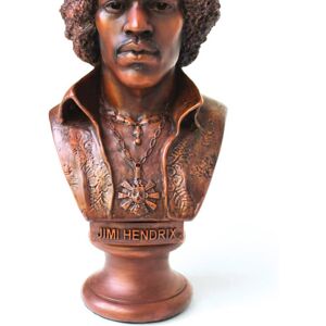 Purple Galaxy Jimi Hendrix Authorized Statuette Bust