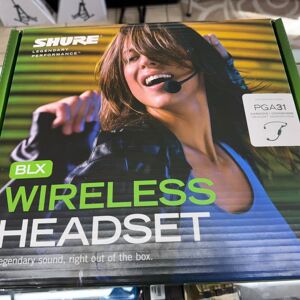 Shure PGA31 Wireless headset.