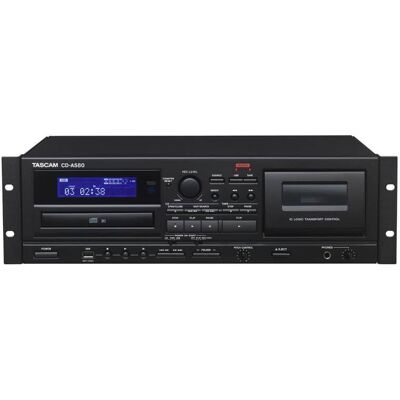 TASCAM CD-A580-V2 CD/USB/Cassette Player/Recorder TASCAM CD-A580-V2 CD/USB/Cassette Player/Recorder