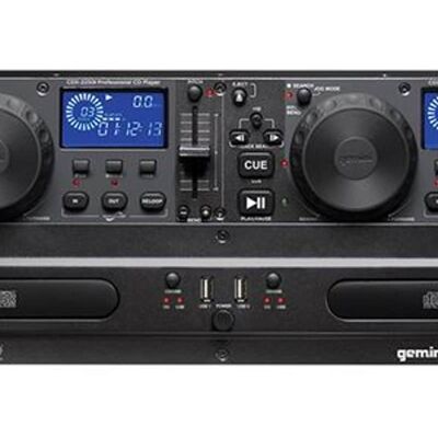 Gemini Gemini CDX-2250i pro 2U rackmount cd/usb player Gemini Gemini CDX-2250i pro 2U rackmount cd/usb player