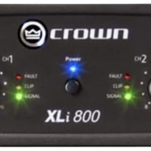Crown XLi800 Two-channel, 300-Watt at 4 Power Amplifier