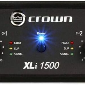 Crown XLi1500 Two-channel, 450-Watt at 4 Power Amplifier