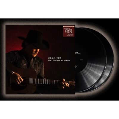 Vinyl NEW Zach Top- Ain't In It For My Health-2xLP Bonus Track Vinyl NEW Zach Top- Ain't In It For My Health-2xLP Bonus Track