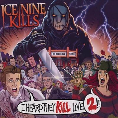 Vinyl NEW Ice Nine Kills- I Heard They Kill Live 2-2xLP 45RPM Vinyl NEW Ice Nine Kills- I Heard They Kill Live 2-2xLP 45RPM
