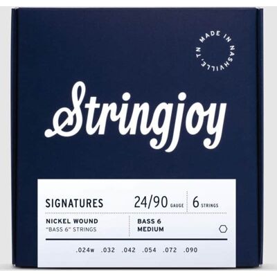 Stringjoy Signatures Bass VI Balanced Medium (24-90) NW Guitar... Stringjoy Signatures Bass VI Balanced Medium (24-90) NW Guitar...