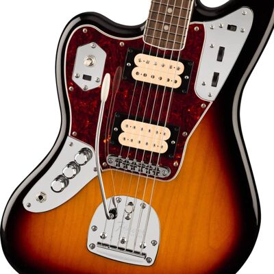 Fender Fender Kurt Cobain Jaguar Left-Hand - 3-Color Sunburst... Fender Fender Kurt Cobain Jaguar Left-Hand - 3-Color Sunburst...