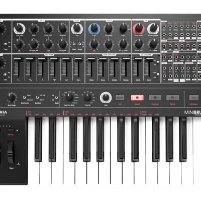 Arturia Minibrute 2 Noir Analog Synthesizer - Black Edition Arturia Minibrute 2 Noir Analog Synthesizer - Black Edition