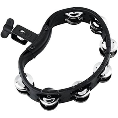 Meinl MEINL SETUP TAMBOURINE STEEL JINGLES DOUBLE ROW - BLACK ... Meinl MEINL SETUP TAMBOURINE STEEL JINGLES DOUBLE ROW - BLACK ...