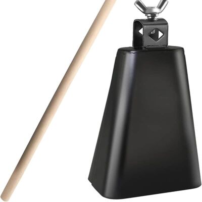 Unbranded Steel Cowbell with Stick, Noise Makers Hand Metal Pe... Unbranded Steel Cowbell with Stick, Noise Makers Hand Metal Pe...