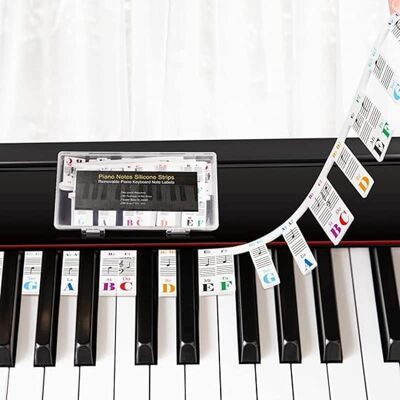 Unbranded Removable Piano Keyboard Note Labels Piano Keyboard ... Unbranded Removable Piano Keyboard Note Labels Piano Keyboard ...