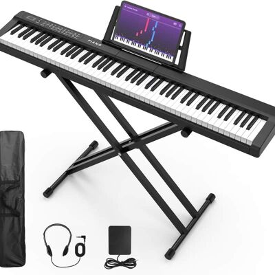 Unbranded Digital Piano 88 Key Full Size Semi Weighted Electro... Unbranded Digital Piano 88 Key Full Size Semi Weighted Electro...