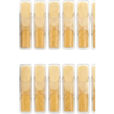 Unbranded Alto Saxophone Reeds Strength 2.5-10 Pack Premium Ca... Unbranded Alto Saxophone Reeds Strength 2.5-10 Pack Premium Ca...