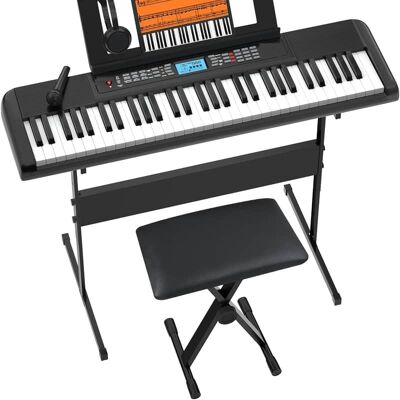 Unbranded 61 Key Keyboard Piano, Portable Electric Piano Keybo... Unbranded 61 Key Keyboard Piano, Portable Electric Piano Keybo...