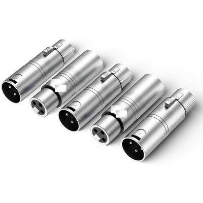 Unbranded XLR Adapter 5PACK, XLR to XLR Gender Changer, XLR Fe... Unbranded XLR Adapter 5PACK, XLR to XLR Gender Changer, XLR Fe...