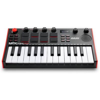 Akai Akai MPK Mini Play MK3 Keyboard and MIDI Controller Akai Akai MPK Mini Play MK3 Keyboard and MIDI Controller