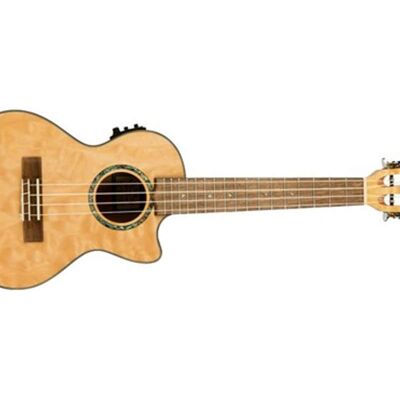 Lanikai Lanikai QM-NACET Quilted Maple Natural Tenor Acoustic-... Lanikai Lanikai QM-NACET Quilted Maple Natural Tenor Acoustic-...