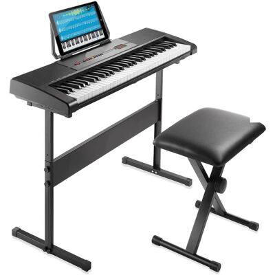 Unbranded 61-Key Digital Electronic Keyboard with Light Up Key... Unbranded 61-Key Digital Electronic Keyboard with Light Up Key...