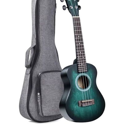 Unbranded Ukulele Concert 23 Inches Blue-green, Ukulele Beginn... Unbranded Ukulele Concert 23 Inches Blue-green, Ukulele Beginn...