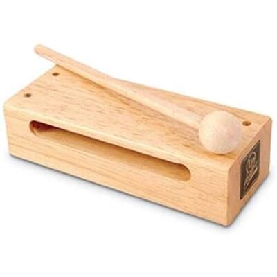 Latin Percussion L.P. ASPIRE SMALL WOOD BLOCK WITH STRIKER Latin Percussion L.P. ASPIRE SMALL WOOD BLOCK WITH STRIKER