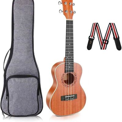 Unbranded Concert Ukulele - Ukelele 23" Beginner Professional ... Unbranded Concert Ukulele - Ukelele 23" Beginner Professional ...
