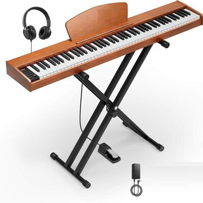 Unbranded Piano Keyboard 88 Keys, Full Size Electric Keyboard ... Unbranded Piano Keyboard 88 Keys, Full Size Electric Keyboard ...