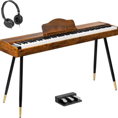 Unbranded Piano 88 Keys, Hammer-Action Weighted Keyboard, Full... Unbranded Piano 88 Keys, Hammer-Action Weighted Keyboard, Full...