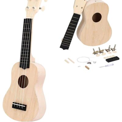 Unbranded DIY Ukulele Kit with Tools 21 inch) - Build Your Own... Unbranded DIY Ukulele Kit with Tools 21 inch) - Build Your Own...