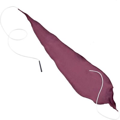 Unbranded Silk Oboe Swab - Burgundy Unbranded Silk Oboe Swab - Burgundy