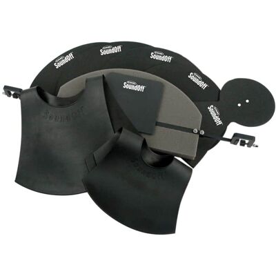 Evans SoundOff Drum/Cymbal Mute Box Set, Fusion Sizes Evans SoundOff Drum/Cymbal Mute Box Set, Fusion Sizes
